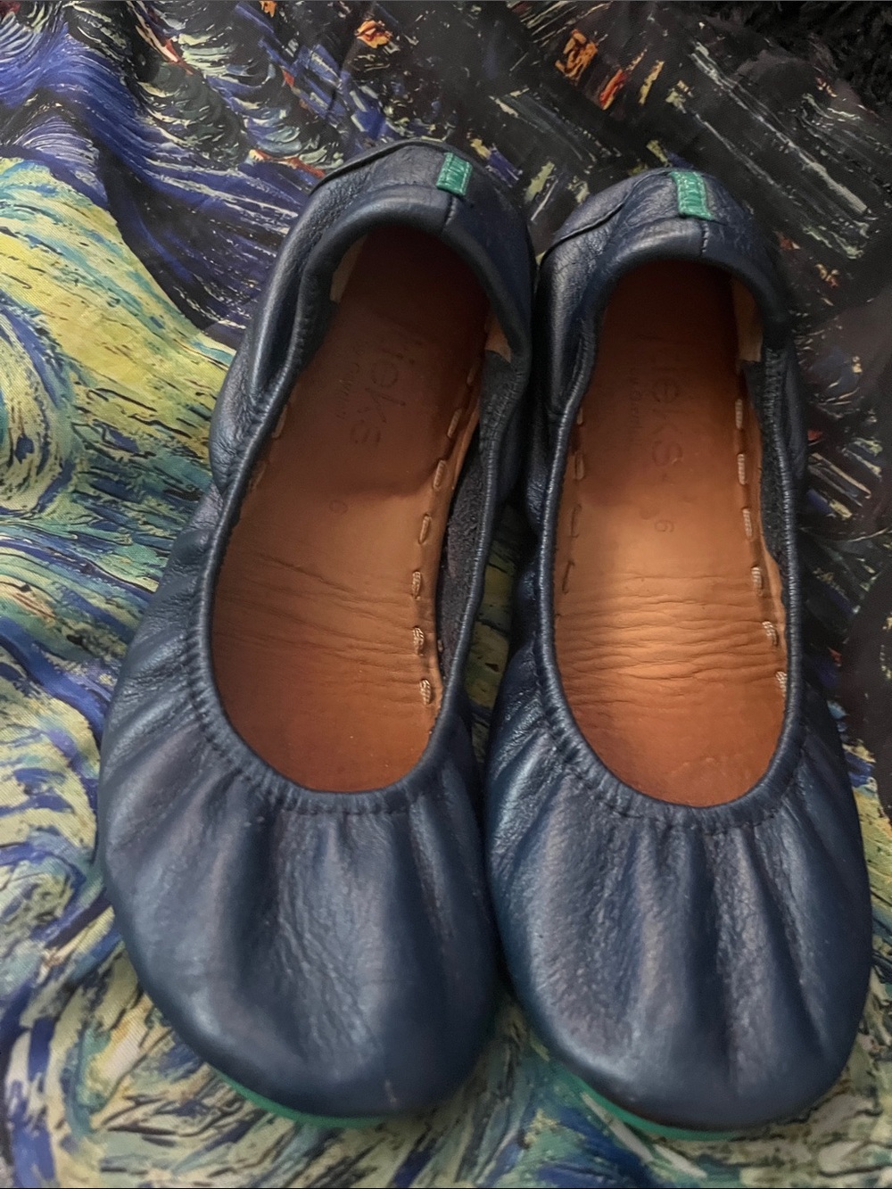 Soft Leather Ballet Flats - Women